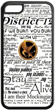 the Case Shop- The Hunger Games Movie Quotes TPU Rubber Hard Back Case Silicone Cover Skin for iPhone 5C , i5cxq-558