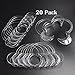 Standard Dental Mouth Opener (Set of 20 Pieces) - Cheek and Lip Retractor - Clear Medium Size