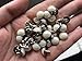 40Set 10mm Acrylic White Pearl Rivet Snap Button Decoration Dome RV066
