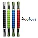 GIWOX Muscle Roller Stick for Athletes - 18 Inch Exercise Roller Massager Body Self Massage Tool for Trigger Point Release and Muscle Soreness Due to Running, Track, Soccer, Yoga, Cycling ect