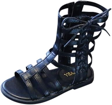 baby girl lace up sandals