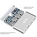USB C Hub Aluminum Adapter - ikling ik1611S (2017 New Design) Ultra Slim Portable USB C to USB A USB C Power Adapter for MacBook, MacBook Pro 2016, Lenovo, Asus, Google Pixel, USB Type C Device Owner