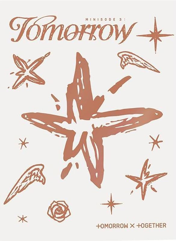 TXT - Minisode 3 : TOMORROW (Promise Version) The 6th Mini Album CD-R+Photobook+Ribbon Bookmark+Lyric leaflet+Postcard+Photocard+Sticker Pack A+Sticker Pack B+Poster+(Extra TXT 4 Photocards)