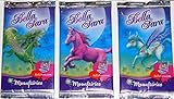 3 Pack Bundle:Bella Sara Horses Trading Card Game Series 12 Moonfairies Booster Packs