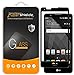 Supershieldz (2 Pack) Designed for LG (Stylo 2) Tempered Glass Screen Protector, (Full Screen Coverage) 0.33mm, Anti Scratch, Bubble Free (Black)