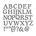 Spellbinders S6-009 Shapeabilities Font One-Uppercase Etched/Wafer Thin Dies
