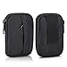 BIENNA Small Tactical Pouch, Mini Military Purse Organizer Army Molle Gear [Waterproof] Nylon EDC Utility Gadget Outdoor Waist Bag Holster Pocket Cover Case for iPhone 4s 4 Change Key Men Women-BK