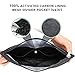 Smell Proof Bag- 11x9 Odor Proof Bag with Mesh Divider- Eliminate Food Herbs Coffee Tea or Smell Scent and Portable for Travel -Zip on Top SmellProof Container-Grey