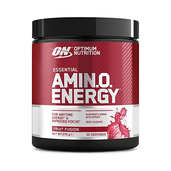 Optimum-Nutrition-Amino-Energy-Pre-Workout-Powder-Energy-Drink-with-Beta-Alanine-Vitamin-C-Caffeine-and-Amino-Acids-Fruit-Fusion-30-Servings-270-g-Packaging-May-Vary Optimum Nutrition Amino Energy Pre Workout Powder, Energy Drink with Beta Alanine, Vitamin C, Caffeine and Amino Acids…