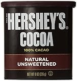 Hershey's Cocoa, Unsweetened, 8-Ounce Container (Pack of 2)