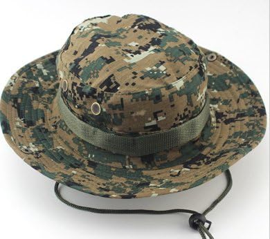 Youyougu Outdoor Fishman Boonie Hat Mountaineering Jungle Fishing Digital Camo