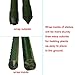 G-LEAF 4Ft Tomato Garden Stakes Cage Plastic Coated Steel Tube Plant Sticks for Tomato,Cucumber,Bean,Tree,Pack of 25