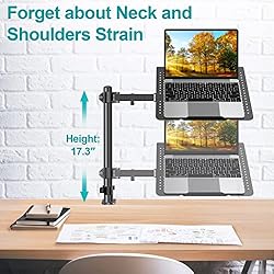 MOUNT PRO Single Laptop Mount with Tray for Laptop