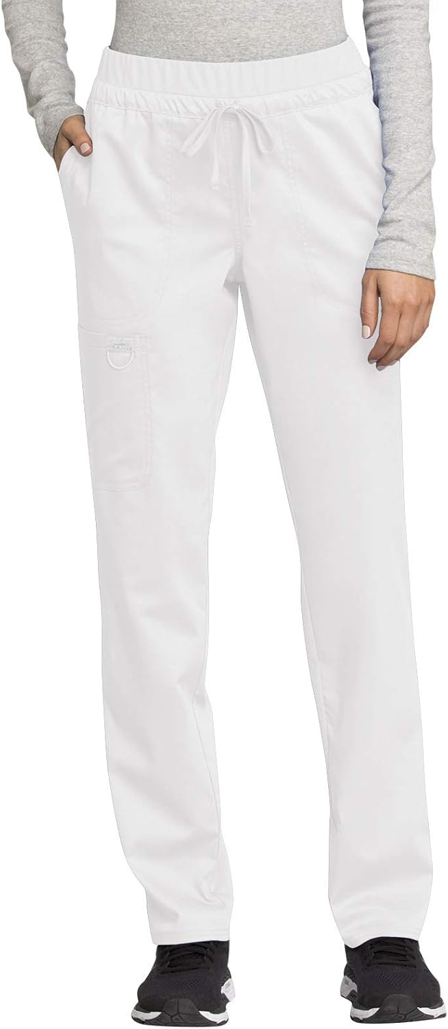 CHEROKEE Workwear WW Revolution Mid Rise Tapered Leg Drawstring Pant WW105