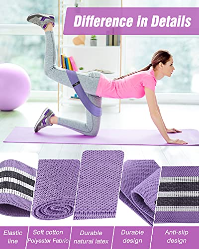 OMERIL Resistance Bands for Butt and Legs, Set of 3 Non Slip Durable  Exercise Bands for Working Out, 3 Levels Booty Loops Bands Workout Bands  Fitness Band for Workout Beginner to Professional | Pricepulse