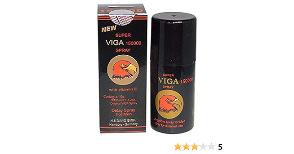 Amazon.com: SUPER VIGA 150000 DELAY Spray for Men Extra Strong ...