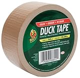 Duck Brand 1124160 Color Duct Tape, Beige, 1.88-Inch by 20 Yards, Case of 6 Rolls