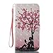 iPhone 6S Plus /6 Plus Case,PU Leather Shock Proof Wallet Case Lightweight Kickstand Flip Book Case Magnetic Card Holder with Strap Birthday Xmas Halloween for Apple iPhone 6S Plus /iPhone 6 Plus-Tree