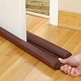 Efficient Twin Draft Guard - Door Bottom Energy Saving Under Door Draft Stopper Doorway Clean