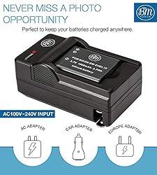 BM 2 EN-EL19 Batteries and Charger for Nikon