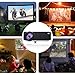 Projector, Turewell Mini Projector, 2400 Lumens 176'' Display Portable LED Projector, Multimedia Home Theater Video Projector with HDMI Cable, Support 1080P HDMI USB SD Card VGA AV TV Laptop PC