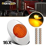 Partsam 16Pcs Mini 3