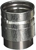 SELKIRK Corp 243240 Pipe Connector, 3-Inch, Black