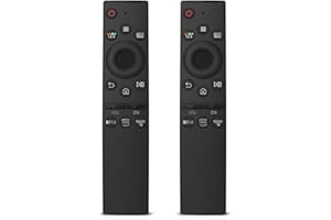(Pack of 2) Remote for Samsung TV Remote, Remote Control fit for All Samsung TV LED QLED UHD SUHD HDR LCD HDTV 4K 3D Curved S