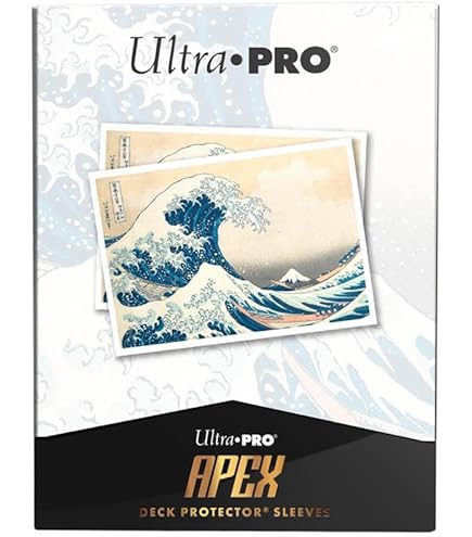 新品　2点セット　ULTRA PRO　ウルトラプロ　葛飾北斎　APEX Ultra Pro Sleeves: APEX - Fine Art - The Great Wave off Kanagawa