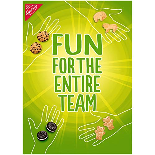 NABISCO TEAM FAVORITES VARIETY PACK, OREO MINI, CHIPS AHOY! MINI, TEDDY GRAHAMS HONEY & BARNUM’S ANIMAL CRACKERS, 30 SNACK PACKS