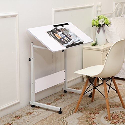 Buy UnicooHeight Adjustable Laptop Cart, Computer tabel, Student Study