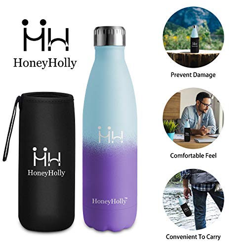 aorin vacuum insulated stainless steel water bottle