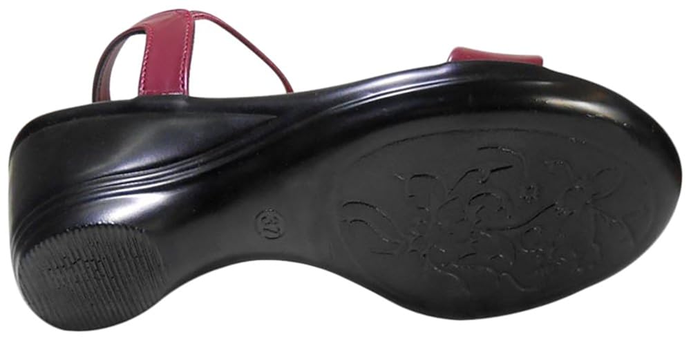 right steps women's faux leather fashion sandals