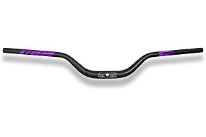 WFS Xtreme 31.8 x 800mm Handlebar 75mm Rise, Black x Purple