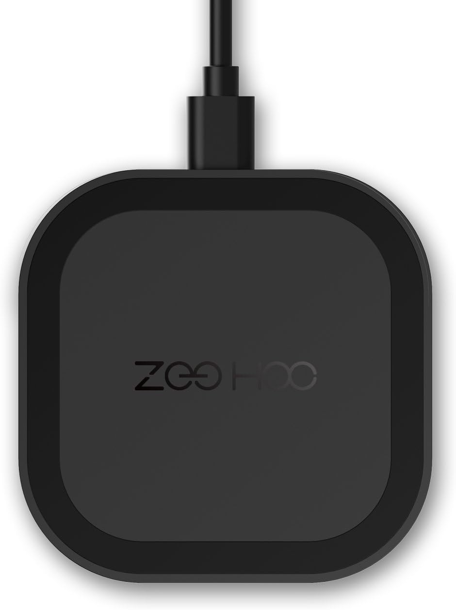 Wireless Charger Pad Fast Qi Charging Compatible iPhone Xs MAX/XR/XS/X/8/8 Plus Samsung Galaxy S9/8/7/Note 8/9 and Qi-Enabled Phones