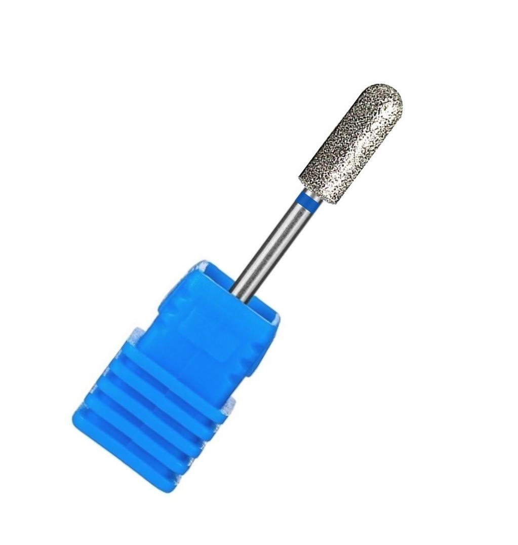 Natury Nails Diamond Drill Bit for Nail Drill Russian Manicure Pedicure Semi-Permanent Nail Polish Cuticle Middle Grain Nail Drill Bits