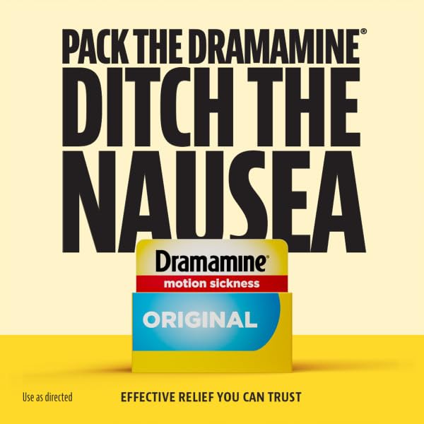 DRAMAMINE MOTION SICKNESS RELIEF, ORIGINAL FORMULA, 36 COUNT