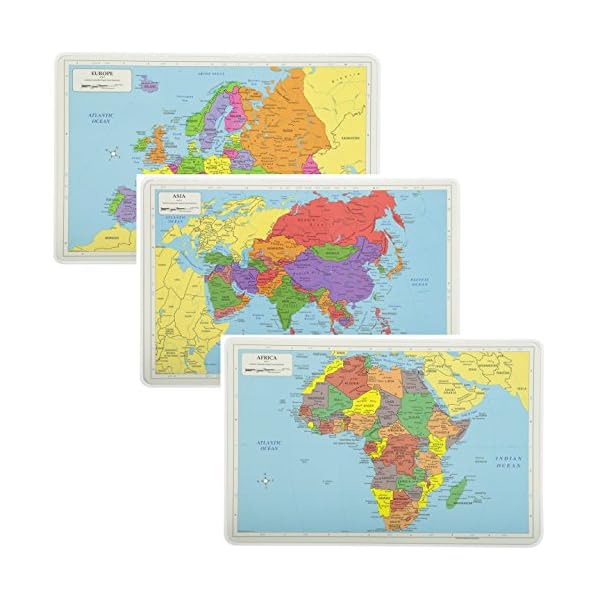 Painless Learning Educational Placemats South America Central America