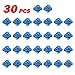 PartsSquare 30pcs Fender Liner Fastener Rivet Push Clips Retainer Replacement for Toyota 4Runner FJ Cruiser Highlander RAV4