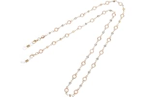 Yvey Essence Colorful Beaded Eyeglass Chains for Women - Sunglasses, Spectacle, and Reading Glasses Neck Cord Strap Holder