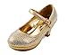 Dana-53k Little Girl Mid Heel Rhinestone Pretty Sandal Dress Shoes