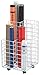 Alvin, Wire Bin Roll File, Made For Rolled Maps, Plans, Drawings, and Tubes, 8 x 8 Inches - 4 Slots
