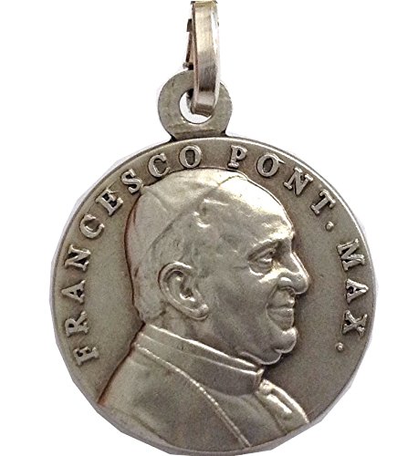 I G J 925 STERLING SILVER POPE FRANCIS MEDAL