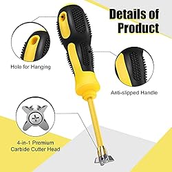 Grout Removal Tool 4 in 1 Grout Cleaning Tool Grout