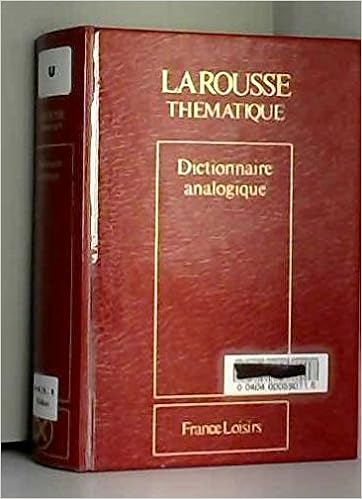 Amazon Fr Nouveau Dictionnaire Analogique Larousse Thematique Lagane Rene Jouannon Guy Galiana Thomas De Livres