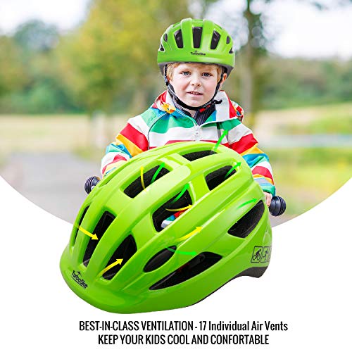 TurboSke Kids Toddler Bike Helmet, CPSC Certified MultiSport