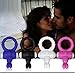 GREYWOLF Penis Ring Vibrating Cock Ring for Penis and Clitoral Stimulator Power Stamina Clit Cockring Improv Stimulation for the Penis and Harder Erections Intercourse (White)