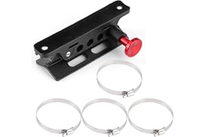 Acouto Extinguisher Mount Extinguisher Holder Mount Bracket Adjustable with 4 Clamps Fit for Sport/JK/Sahara for Polaris for 