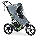 BOB Weather Shield for Single Fixed Wheel Jogging Strollers, Grey