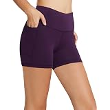 High Waist Print Workout Yoga Shorts 